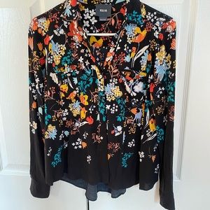 Maeve Anthropologie Woodland Critters Blouse